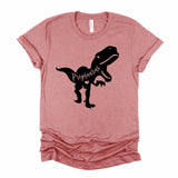 Pregosaurus T-Rex Pregnancy Announcement Shirt for Women
