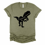 Pregosaurus T-Rex Pregnancy Announcement Shirt for Women