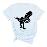 Pregosaurus T-Rex Pregnancy Announcement Shirt for Women
