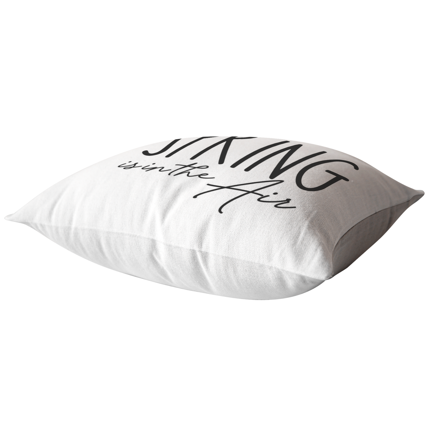 Spring Is in the Air Throw Pillow or Cover with Insert | 16x16 18x18 20x20 26x26 | Decorative Case