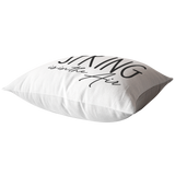 Spring Is in the Air Throw Pillow or Cover with Insert | 16x16 18x18 20x20 26x26 | Decorative Case