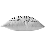 Spring Is in the Air Throw Pillow or Cover with Insert | 16x16 18x18 20x20 26x26 | Decorative Case