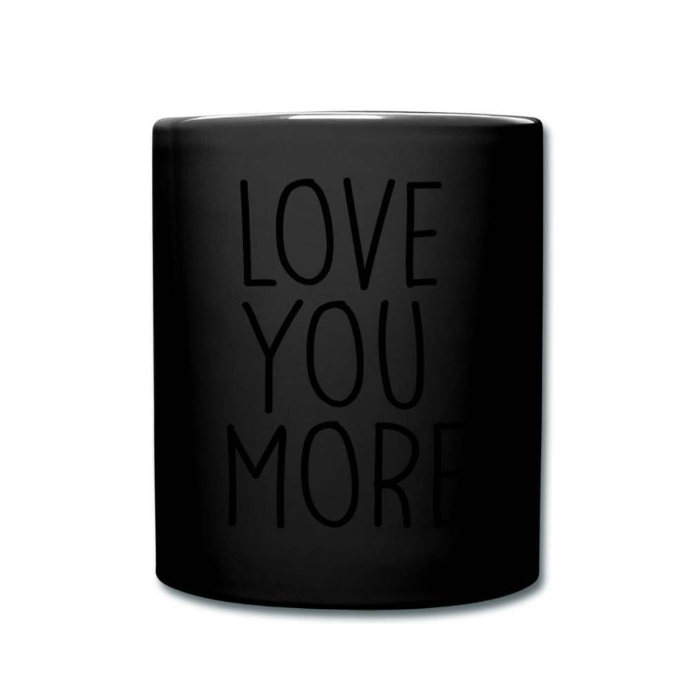 Love You Mug - black