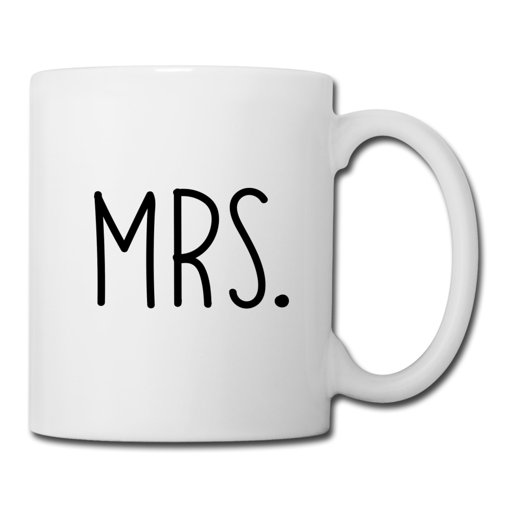 Mrs. Coffee/Tea Mug - white