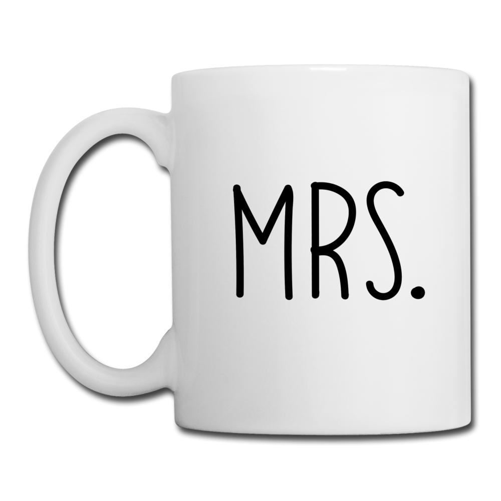 Mrs. Coffee/Tea Mug - white