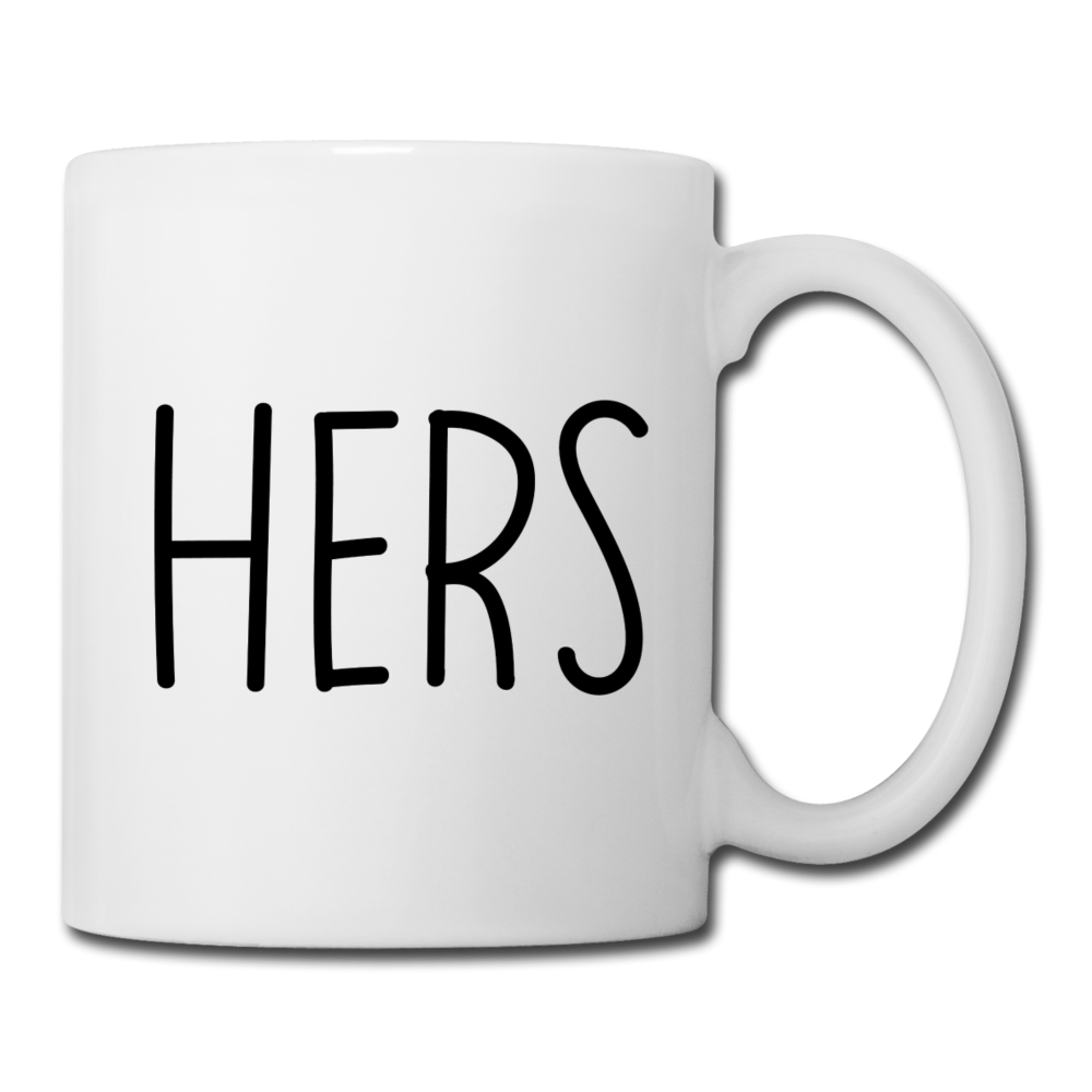 Hers Coffee/Tea Mug - white