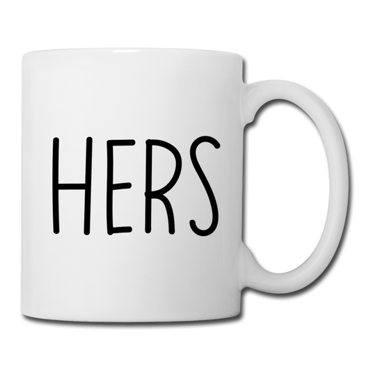 Hers Coffee/Tea Mug - white