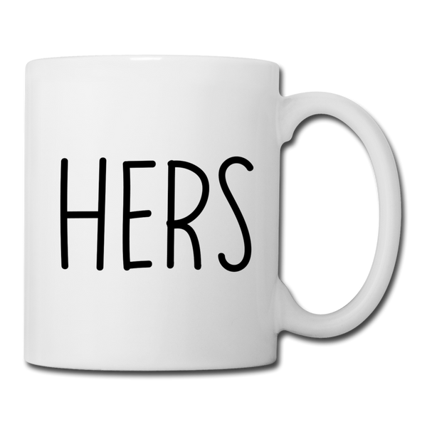 Hers Coffee/Tea Mug - white