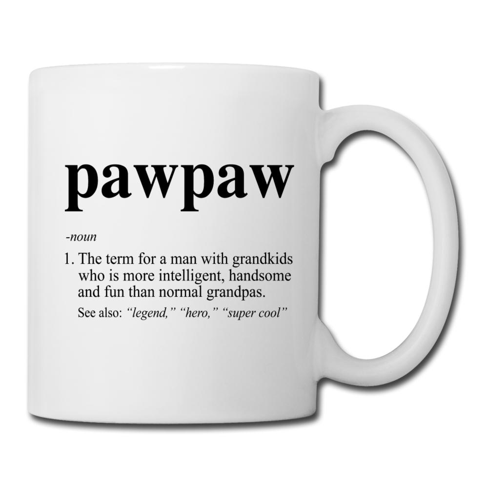 Pawpaw Definition Coffee/Tea Mug - white