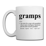 Gramps Definition Coffee or Tea Mug - white