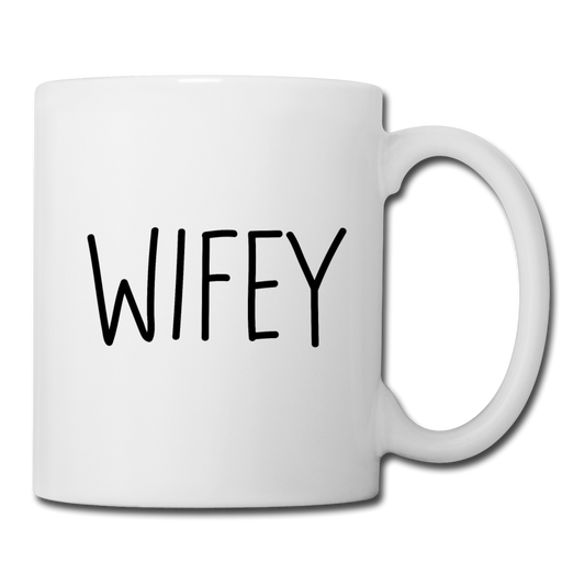 Wifey Coffee/Tea Mug - white