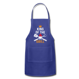 Adjustable Apron - royal blue