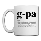 G-Pa Grandpa Definition Coffee/Tea Mug - white