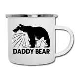 Daddy Bear Camping Mug - white