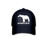 Grandpa Bear Baseball Cap - navy