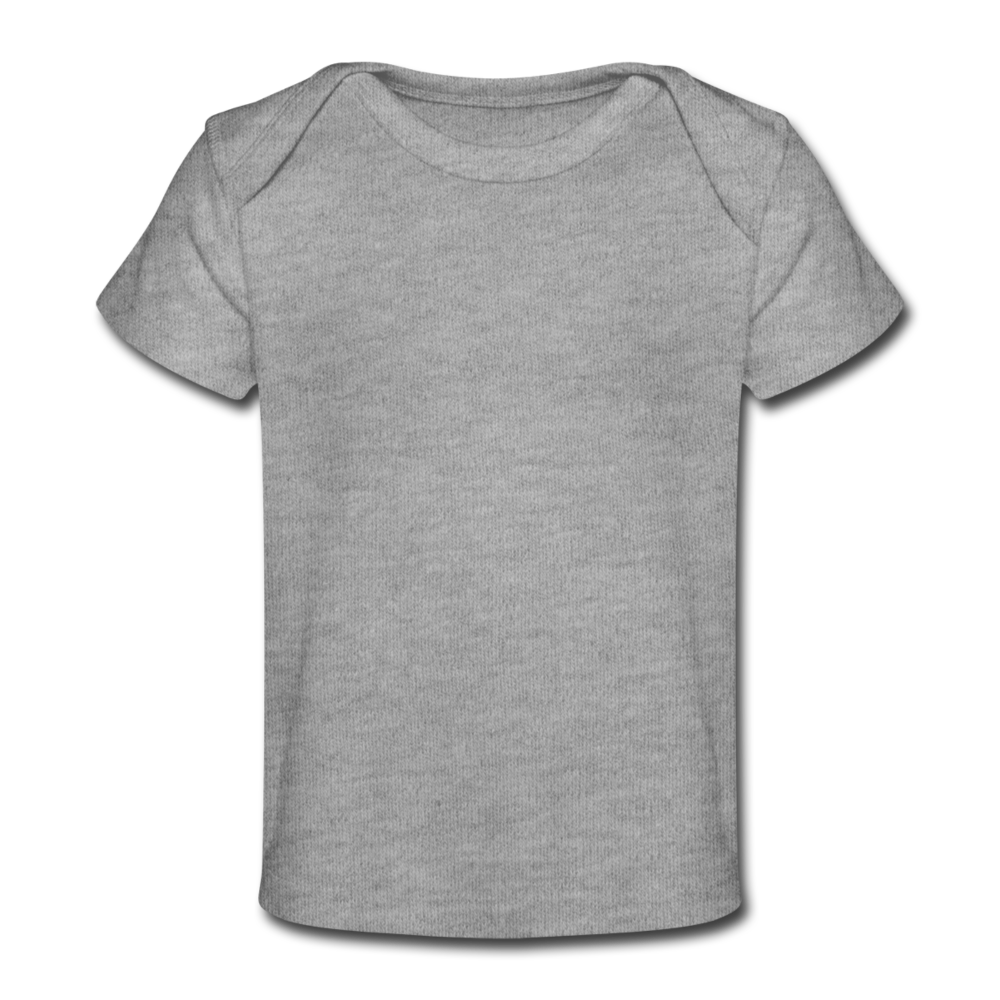 Organic Baby T-Shirt - heather gray