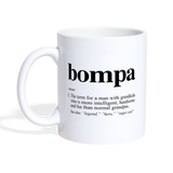 Bompa Definition Coffee/Tea Mug - white