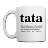 Tata Definition Coffee/Tea Mug - white