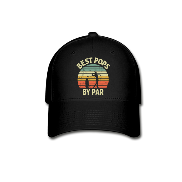 Best Pops By Par Baseball Cap - black