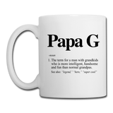 Papa G Coffee/Tea Mug - white