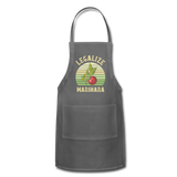 Legalize Marinara Adjustable Apron - charcoal