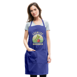 Legalize Marinara Adjustable Apron - royal blue