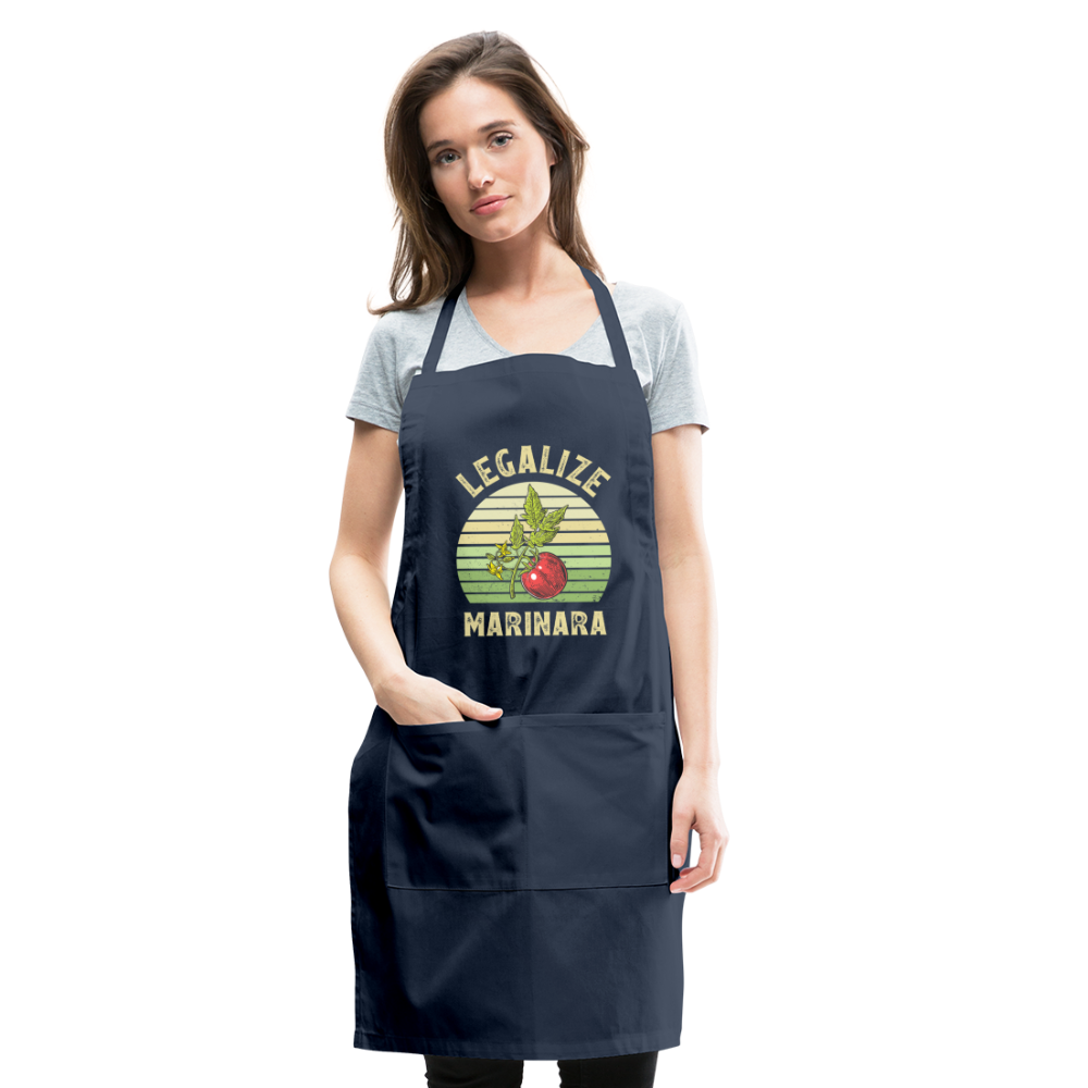 Legalize Marinara Adjustable Apron - navy