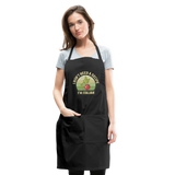 I Don't Need a Recipe I'm Italian Adjustable Apron - black