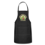 I Don't Need a Recipe I'm Italian Adjustable Apron - black