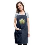 I Don't Need a Recipe I'm Italian Adjustable Apron - navy