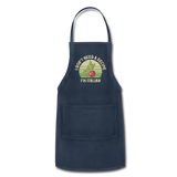 I Don't Need a Recipe I'm Italian Adjustable Apron - navy