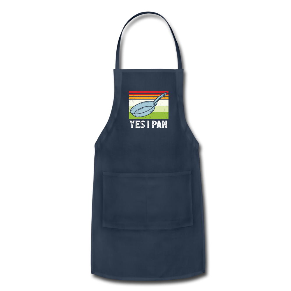 Yes I Pan Adjustable Apron - navy