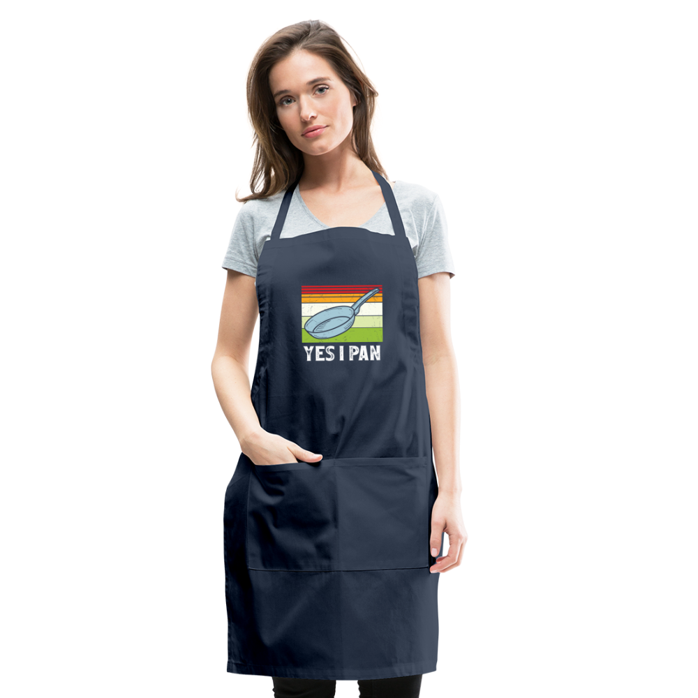 Yes I Pan Adjustable Apron - navy