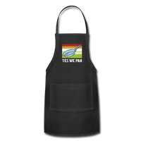 Yes We Pan Adjustable Apron - black
