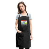 Yes We Pan Adjustable Apron - black
