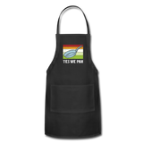 Yes We Pan Adjustable Apron - black