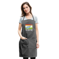 Yes We Pan Adjustable Apron - charcoal