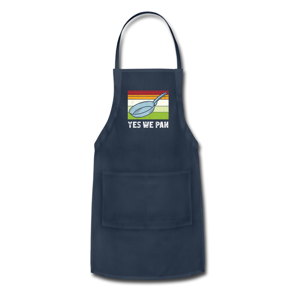 Yes We Pan Adjustable Apron - navy