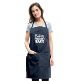 Bakers Gonna Bake Adjustable Apron - navy