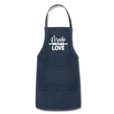 Made with Love Adjustable Apron - navy