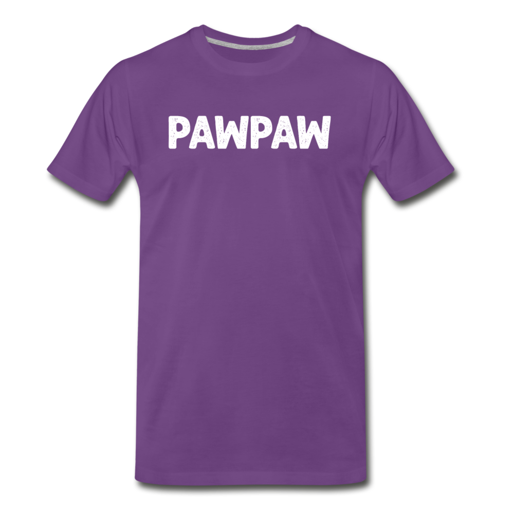 Pawpaw Men's Premium T-Shirt - purple