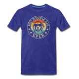 Best Doodle Dad Ever Men's Premium T-Shirt - royal blue