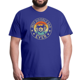 Best Doodle Dad Ever Men's Premium T-Shirt - royal blue