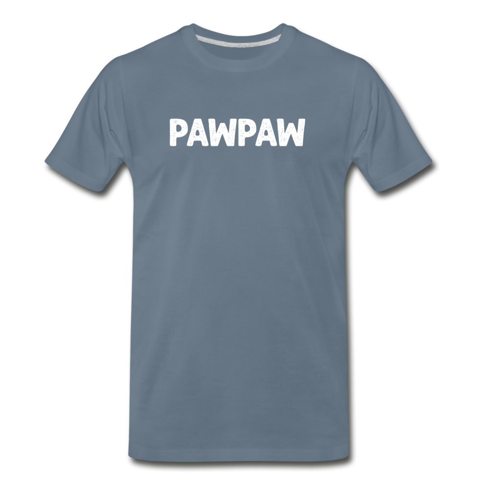 Pawpaw Men's Premium T-Shirt - steel blue