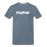 Pawpaw Men's Premium T-Shirt - steel blue