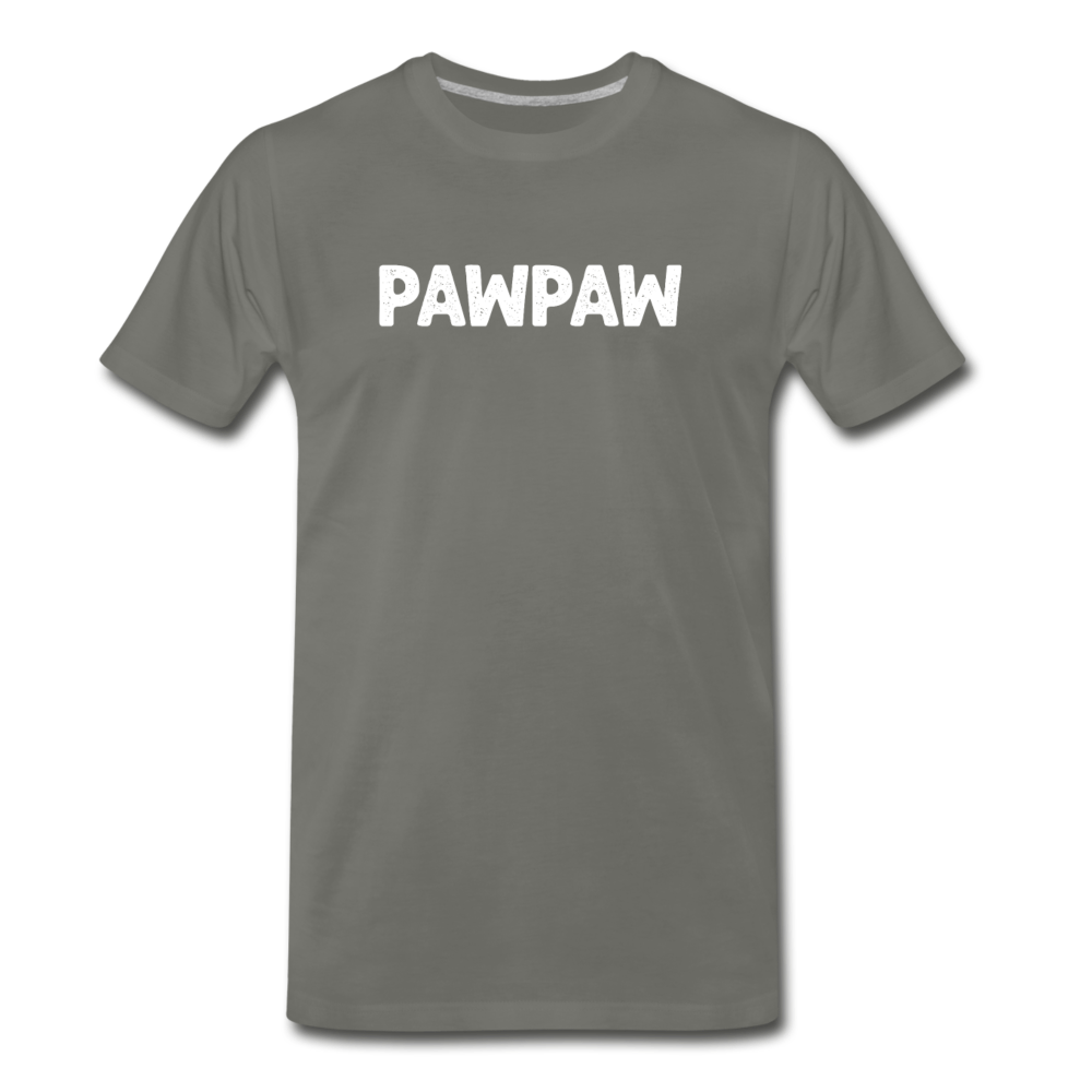 Pawpaw Men's Premium T-Shirt - asphalt gray