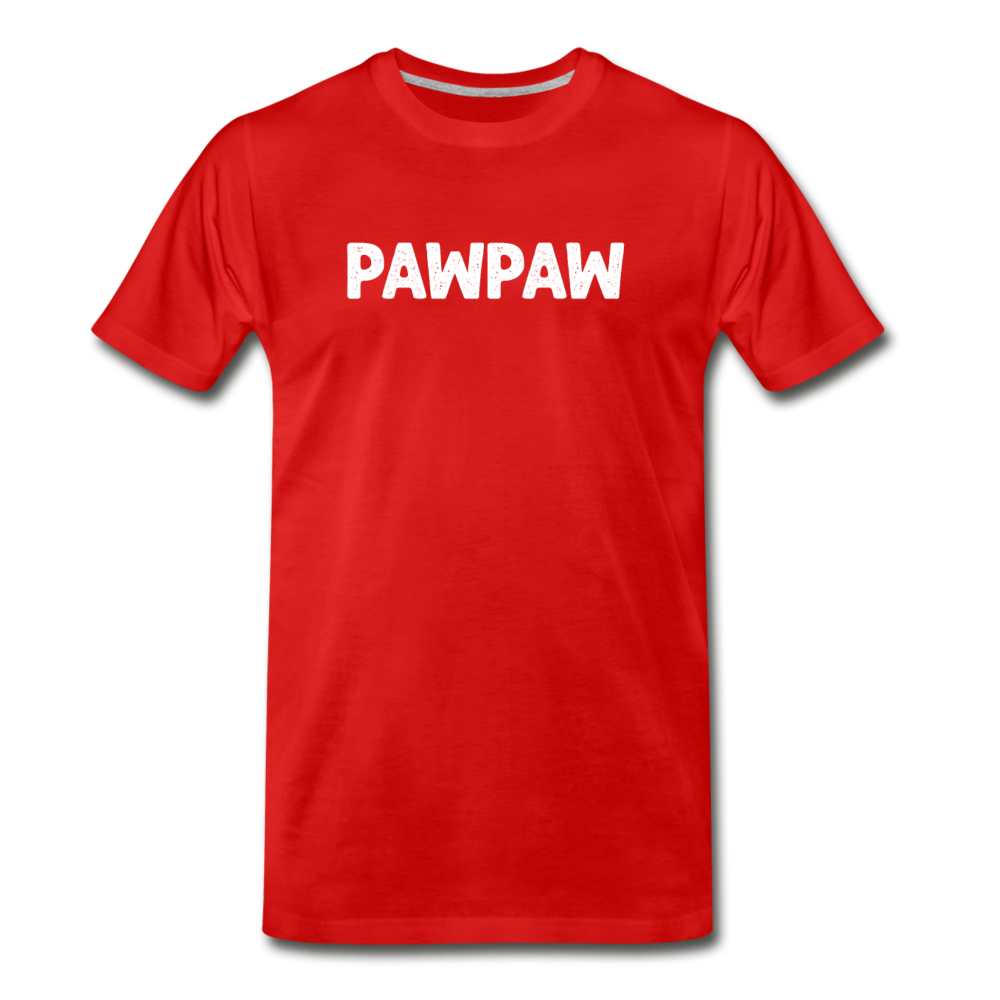 Pawpaw Men's Premium T-Shirt - red