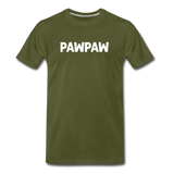 Pawpaw Men's Premium T-Shirt - olive green