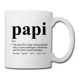 Papi Definition Coffee/Tea Mug - white