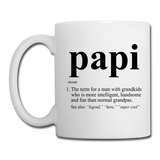 Papi Definition Coffee/Tea Mug - white